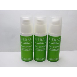 LIERAC MAT-CHRONO ANTI-AGING MATTIFYING MOISTURIZING EMULSION 1.42 OZ (LOT OF 3)