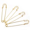 15 Pcs Large Safety Pins Gold Extra Large Safety Pins
