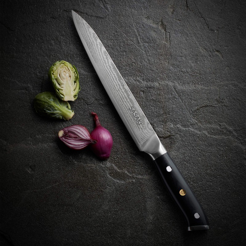 Sasaki 5236109 Masuta Japanese AUS-10 Stainless Steel Slicing Knife with