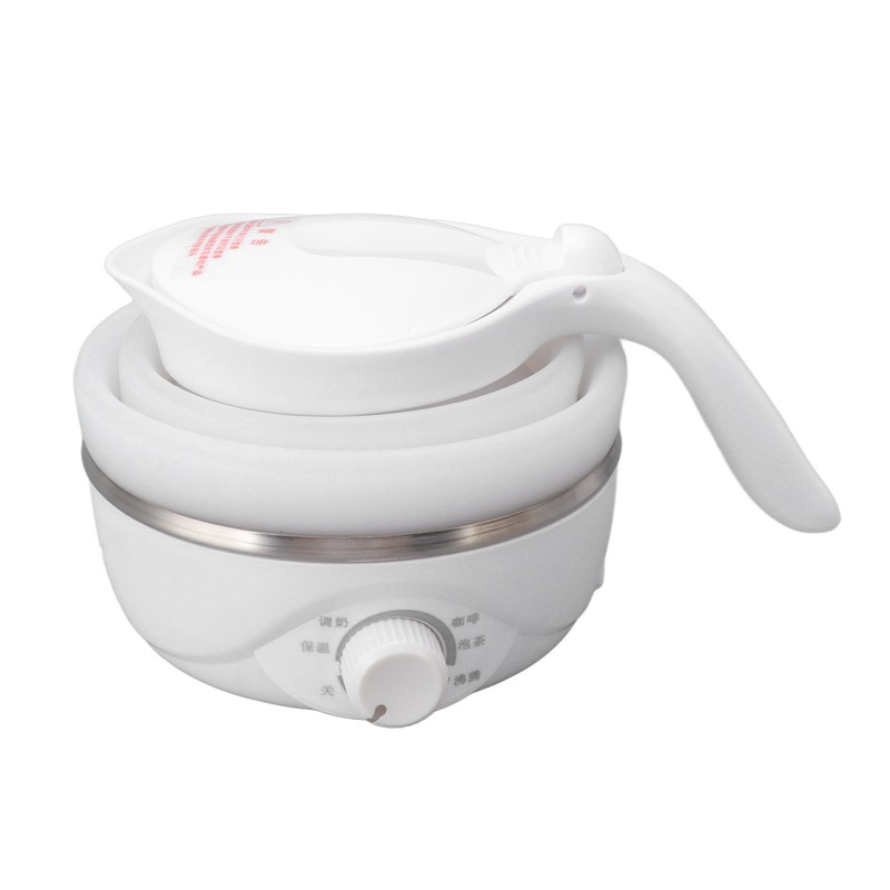 Travel Folding Electric Kettle Portable Silicone Foldable Collapsible Mini Household