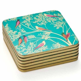 Pimpernel Sara Miller Chelsea Green Coasters Set of 6