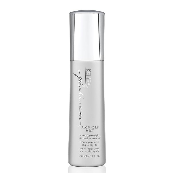Kenra Platinum Blow-Dry Mist | Ultra-Lightweight Thermal Protectant | Detangles,