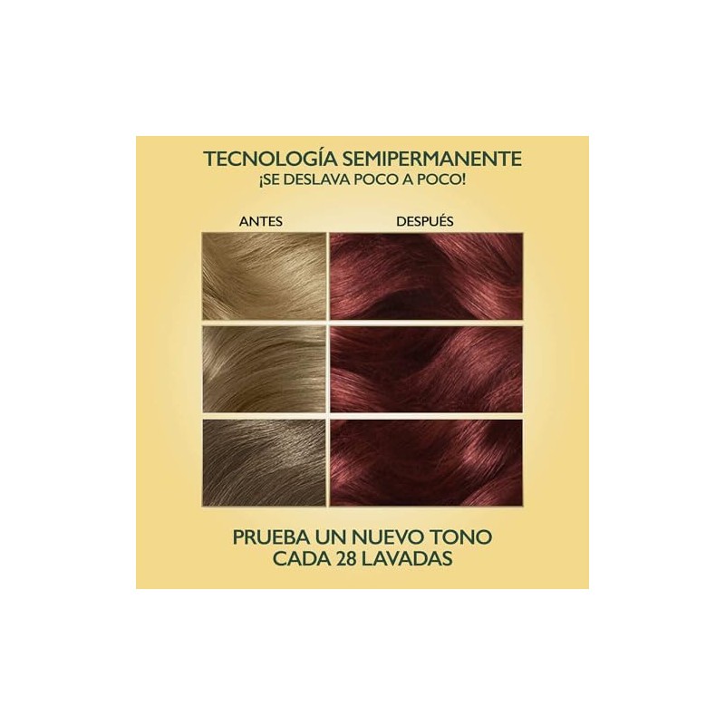 Soft Color Tinte Semi Permanente 5554 Cobrizo | Crema, Agua,