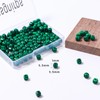 Natural Faceted Malachite Cube Stone Beads 5-5.5mm 60pcs/str Loose Square
