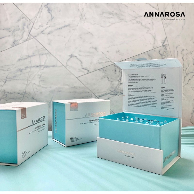 Anna Rosa/Triple Moisture Ampoule 1.8ml / 안나로자/ 트리플 모이스처 수분앰플