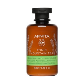Apivita Tonic Mountain Tea Shower Gel with Essential Oils with Greek Mountain Tea 300 ml
