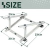 Flehomo Air Conditioner Rooftop Mount Bracket for Mini Split Air