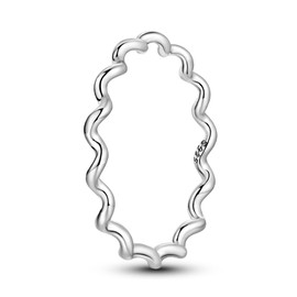 Parmuz 925 Sterling Silver Rings for Woman Dainty Stackable Ring CZ Star Moon Cross Eternity Engagement Bands Ring Gift for Her