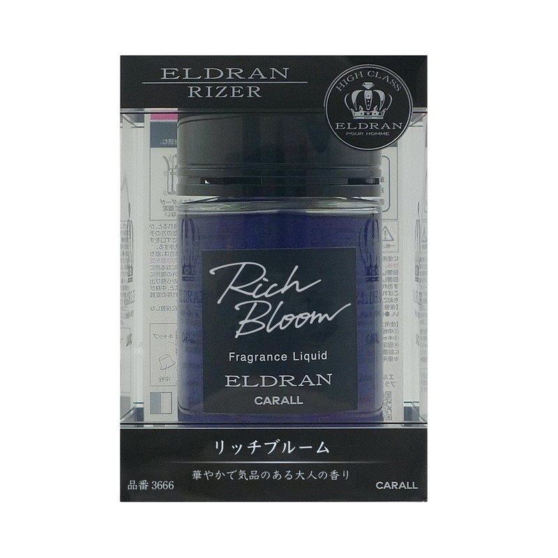 Harukado 3666 Elduran Riser, Rich Bloom Car All Air Freshener