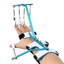 Tairibousy Hand Wrist Finger Orthotics Training Device Wrist Finger Orthosis Brace Hand Finger Muscle Strength Rehabilitation Trainer Finger Wrist Orthotics Exerciser for Hemiplegia Stroke