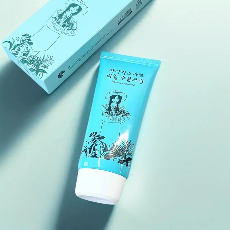 Cidemul 시드물 마다가스카르 리얼 수분크림 진정크림 80g Seedmool Madagascar Real