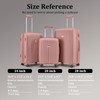 Joyway Luggage Sets 2 Piece PP Hardshell Carry on Suitcase