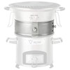 BBQ-Toro Stainless steel power ring for rocket stove, diameter 25-35