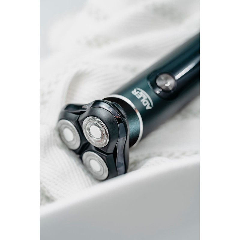 Adler AD2940 Men's Rotary Electric Razor with Additional Shearing and