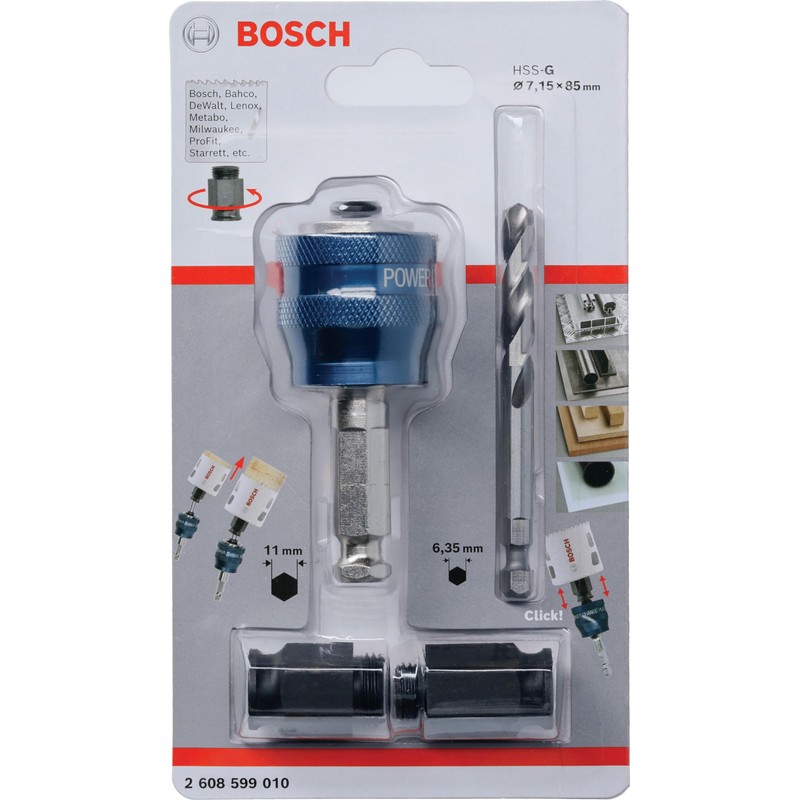 Bosch Professional 4 pcs. Power Change Plus Starter Kit Set