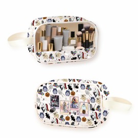 Jack & Sally Reise-Kulturbeutel, Motiv: Nightmare Santa Clean Maekup, Geschenk, Bürgermeister & Lock & Zero Dog Merch, transparent, Jack 4 C-Make-up, Beutel