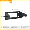RIVECO 6U Wall Mount Rack for Network Reinforced Heavy Load