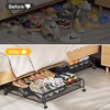 Under Bed Shoe Storage Organizer,1 Pack Shoe storage with Wheels