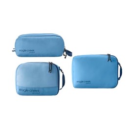 Eagle Creek Pack-It Packing Bags Set, Ultralight Suitcase Organiser, Clothes Bags for Suitcases & Backpack, Modular Travel Organiser for Hygienic and Wrinkle Free Packing, Blue Dawn