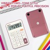 Pendancy Cute Compact Desk Calculator, 12-Digit LCD Display, Basic Functions,