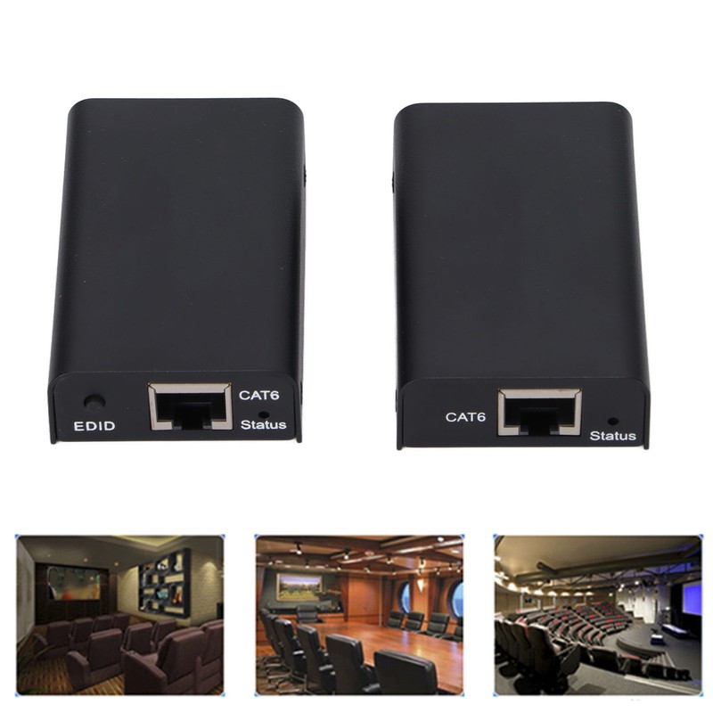 HD Multimedia Interface Extender 1080P Cat6 Cat7 RJ45 PC Television