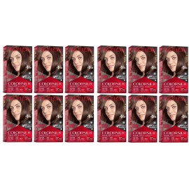 Revlon (Pack of 12) - (1 BOX) Revlon ColorSilk Hair Color # 33 Dark Soft Brown