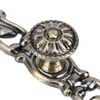 4 Sets Bronze Round Handles Cabinet Single Hole Pulls Furniture