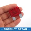 A ABSOPRO Car Red Plastic Coated Blade Type Maxi Fuse