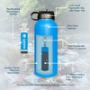 Uzima - Z-Source Filtered Water Bottle for Hiking, Backpacking, Camping,