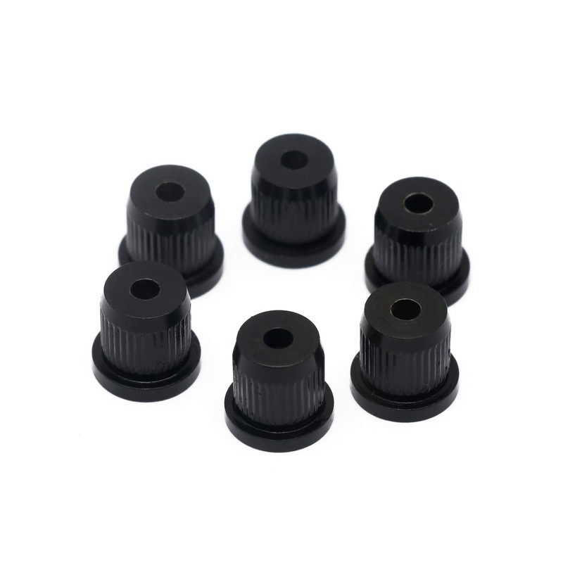 Metallor Guitar String Mounting Ferrules Through Body Mounts String Caps