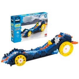 Plus-Plus 7015 Dragster 9607015 Creative Building Blocks, Construction Toy, PlusPlus Go, 275 Pieces