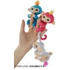 small hand glue monkey hugmine (blue)