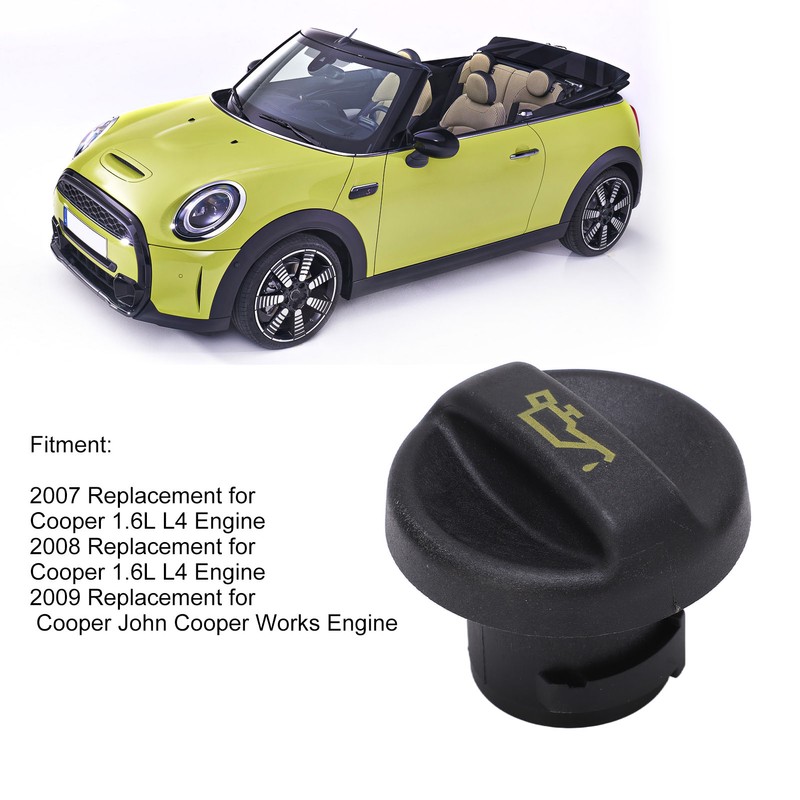 Engine Oil Filler Cap 11127572848 Replacement for Cooper 1.6L L4