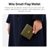 Coach Women's Mila Small Flap Wallet, B4/Olive