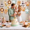Jungle Animal Party Decorations, Kaluofan 24 PCS Jungle Theme Party