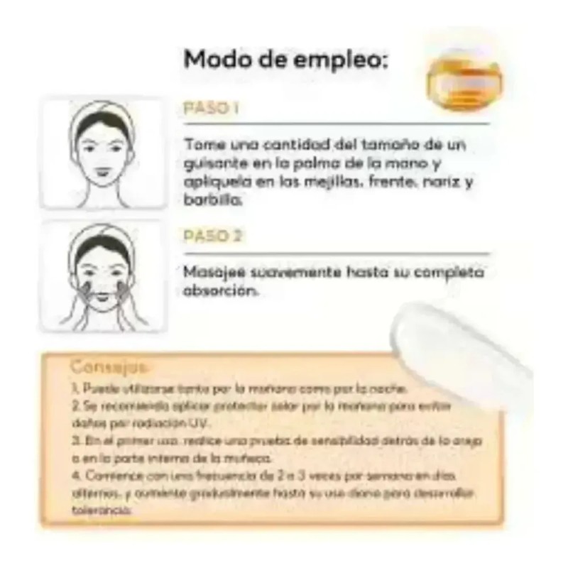 F Papa Feel 3 X Crema Facial Con Retinol, 30