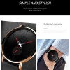 Lige Men Watch Ultra-thin Quartz Second Dial 3ATM Waterproof Women