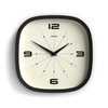 JONES CLOCKS® Pulsar Wall Clock | Retro Rounded Square Clock