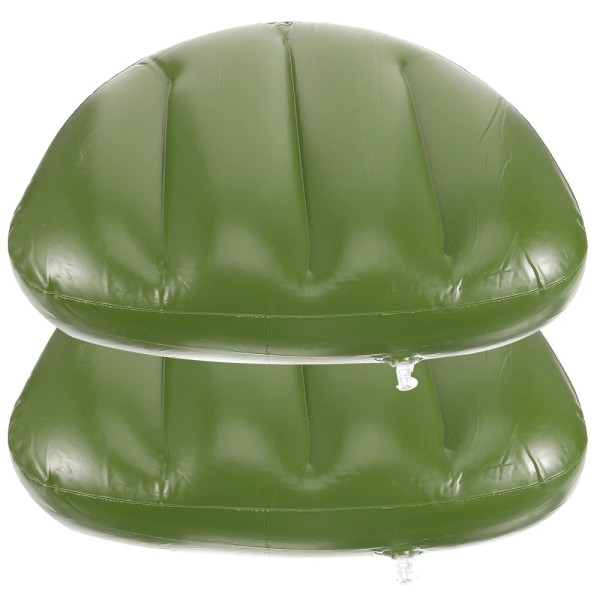 None Kayak Inflatable Kayaking Inflatable Cushion PVC Green Fishing Boat