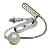 20 Led 110v Light Magnetic Mounting Base Working Gooseneck Lamp
