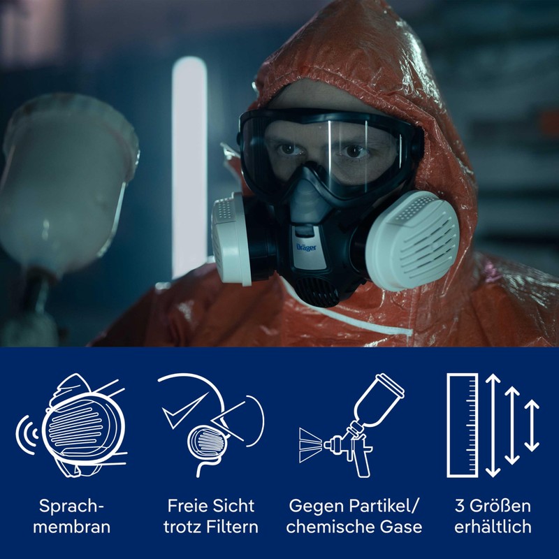 Dräger Half Mask Set Painter & Varnisher
