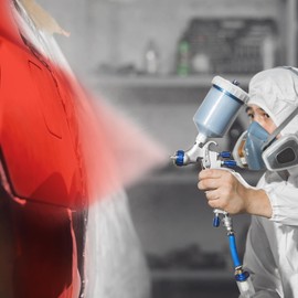 Partuto 1 Pcs Universal Pre-Taped Masking Film Plastic Cover PE Film Paper White Yellow 400x2000cm / 65.62ftx157.48