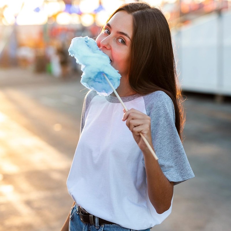 Cotton Candy 10 Pack, 10 Bags each 0.42oz, Blue Raspberry