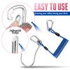 OVOVFANY Scuba Diving Reef Hook, 316 Stainless Steel Single Reef