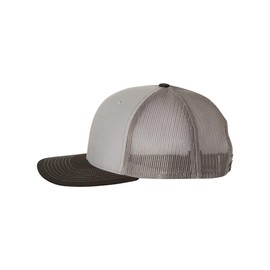 apparel-wear.com Richardson 112 Structured Classic Trucker Snapback Custom Box (US, Alpha, One Size, Grey/Charcoal/Black)