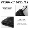 RELKLYU Set of 3 golf towels, golf cleaning towels, buckle