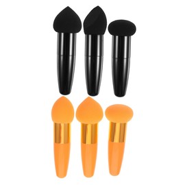 TOVINANNA 2 Set Makeup Tools Versatile Latex Sponges for Wet Dry Use Angled Design for Foundation Concealer Beauty Pens for All Makeup Styles