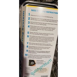 Burpee Self-Watering Seed Starter System water up to 7days Potting Soil