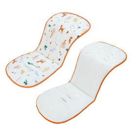 LAT Baby Seat Cover for Prams, Soft & Breathable Seat Insert for Prams for Babies and Toddlers, Universal Pram Insert for Baby Seat, Buggy, Car Seat (Autumn Forest)