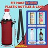 Desing Wish Portable 16.9 oz Plastic Bottles Insulators Sleeves 16